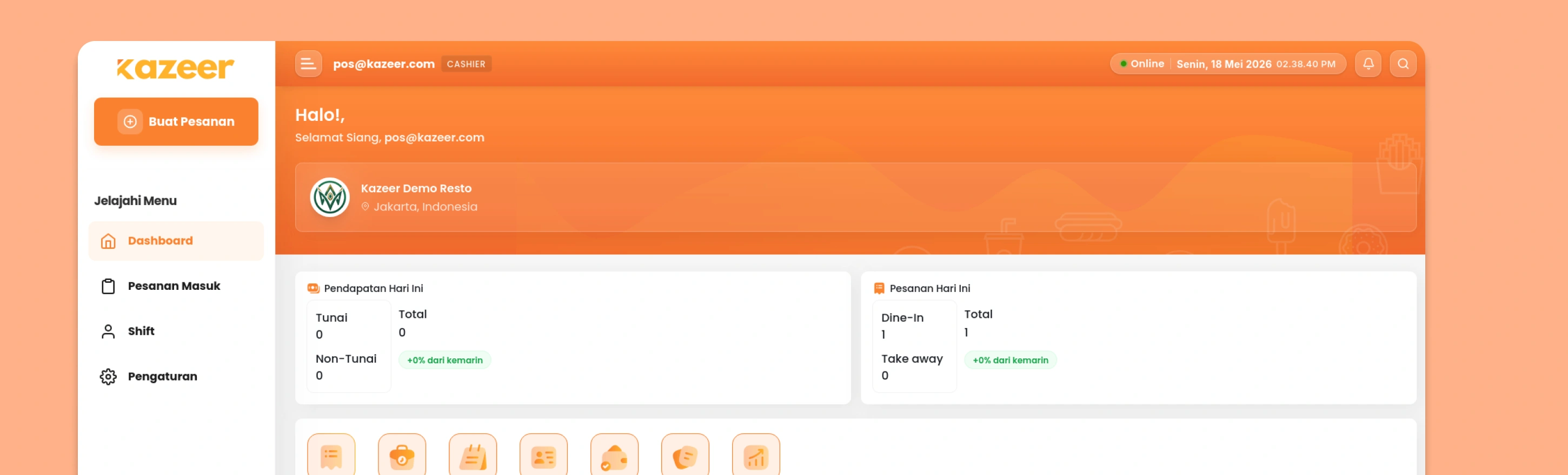 Next-Generation FnB POS & AI Business Consultant — Screenshot 1